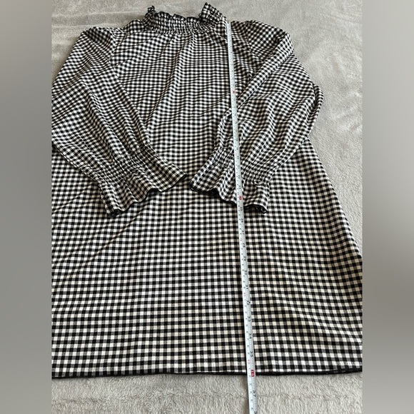 Ax PARIS curve Plus Gingham High Neck Dress size 22 - Picture 7 of 10